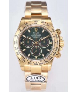 Rolex Cosmograph Daytona 116508 Mouvement Cal.4130 or jaune original - Montre en acier 904L améliorée et ultime
