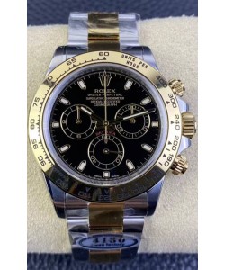 Rolex Cosmograph Daytona 116503 Mouvement Original Cal. 4130 - Montre en acier Miroir 1:1 904L - Or jaune deux tons