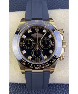 Rolex Cosmograph Daytona 116518LN Or jaune Mouvement Original Cal.4130 - Montre en acier 904L