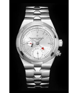 Vacheron Constantin Overseas Dual Time Miroir 1:1 Suisse Réplique Montre avec cadran en acier 