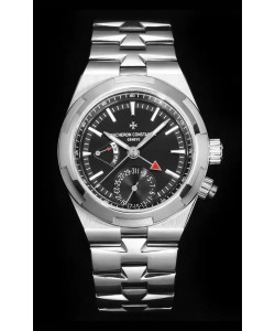 Vacheron Constantin Overseas Dual Time Miroir 1:1 Swiss Replique Watch avec cadran noir 
