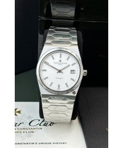 Vacheron Constantin Historiques 222 Super Clone Montre 37MM en acier avec cadran blanc 