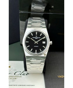Vacheron Constantin Historiques 222 Super Clone Montre 37MM acier cadran noir 