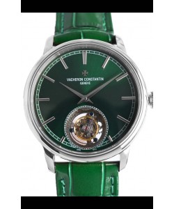 Vacheron Constantin Traditionelle Swiss Tourbillon Boîtier Acier Montre Réplique Miroir 