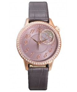 Vacheron Constantin Egerie Muse Moonphase Boîtier Or Rose et Cadran Brun Réplique Suisse