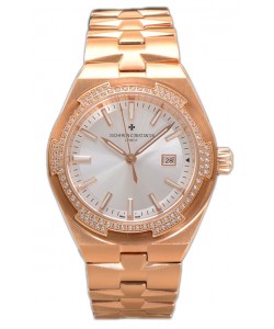 Vacheron Constantin Overseas Cadran acier or rose 35MM Réplique Montre Suisse 