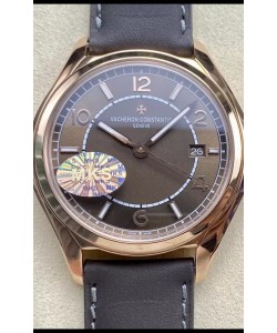 Vacheron Constantin Fiftysix Edition Or Rose Acier Réplique 1:1 Cadran Brun