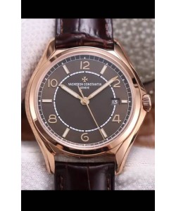 Vacheron Constantin FiftySix Or Rose Réplique de Montre en Miroir 1:1