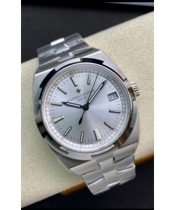 Montre Vacheron Constantin Overseas 1:1 Miroir Réplique Suisse en acier cadran bleu 