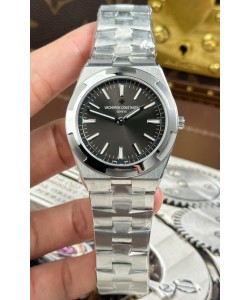 Vacheron Constantin Super Clone Overseas extra-plat 2000V édition montre dans un cadran gris