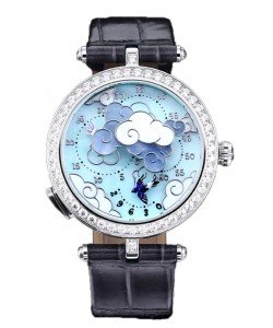 Van Cleef & Arpels Donde Des Papillons Boîte acier inoxydable Réplique de montre mouvement suisse 