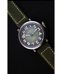 Montre Zenith Pilot Type 20 Extra 40 mm Cadran Vert Spécial Répliquée à l’identique 1:1