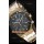 Royal Oak Audemars Piguet Or rose avec cadran noir texturé - Réplique de montre miroir 1:1