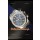 Montre chronographe Royal Oak d'Audemars Piguet avec boîtier en acier inoxydable et cadran bleu
