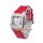 Cartier Santos 100 Femme Montre De Replique en Rouges Sangle