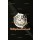 Ballon De Cartier Montre Femmes en Acier Inoxydable avec Bracelet Noir en Cuir