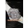 Montre Hublot Big Bang en acier inoxydable rose avec mouvement à quartz sur bracelet blanc
