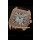 Cartier Santos 100 Swiss Replica Montre en Or rose - Cadran Blanc
