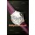 Ballon De Cartier Montre en Acier Inoxydable avec Cadran Léopard et Bracelet Violet