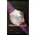Ballon De Cartier Montre en Or Rose avec Cadran Léopard et Bracelet Violet