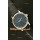 Omega Deville Japanese Montre Automatique en Acier avec Cadran Bleu Foncé