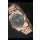 Rolex DayDate Swiss Replica Montre en Or Rose et Cadran Noir