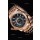 Rolex SkyDweller montre suisse avec boîtier en or rose de 18 carats - cadran noir édition DIW 
