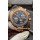 Audemars Piguet Royal Oak Chronograph Or Rose Cadran Bleu Bracelet Cuir Montre réplique suisse