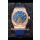 Montre Audemars Piguet Royal Oak Tourbillon 41mm Cadran bleu dans un boîtier en or rose 904L Bracelet en caoutchouc