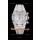 Montre suisse Audemars Piguet Royal Oak Chronograph 41MM à quartz avec boîtier en acier incrusté de diamants