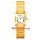 Cartier Tank Francaise Or Jaune Montre à Quartz Suisse Réplique 25.70MM