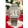 Montre Santos De Cartier à cadran blanc 39,50 mm, lunette sertie de moussanites, réplique suisse