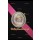 Chopard Happy Diamonds 36mm, Sangle Rose et Cadran Rose