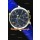Montre japonaise Glashuette Réplique à double cadran avec un cadran bleu