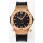 Hublot Super Clone Classic Fusion Or Rose 38MM Réplique Montre 1:1 Cadran noir
