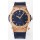 Hublot Super Clone Classic Fusion Or Rose 42MM Réplique Montre 1:1 Cadran Bleu
