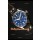 IWC Big Pilot IW500901 – Cadran Bleu et Bracelet Marron avec Réserve de Batterie Fonctionnelle 1:1 Montre Miroir