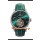 IWC Portugese Hand-Wound Genuine Tourbillon Cadran vert Boîtier acier Montre Suisse Réplique 