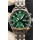 IWC Pilot Chronograph Edition Cadran Vert dans un boîtier en acier 904L Montre Réplique 1:1