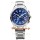 Jaeger LeCoultre Polaris Chronographe Boîtier acier inoxydable Cadran bleu Réplique Montre Suisse 