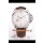 Panerai Luminor DUE PAM1046 Cadran blanc 42MM 1:1 qualité miroir - Acier 904L dans un bracelet en cuir 