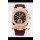 Patek Philippe Nautilus 5980/1R-001 Or Rose 904L Boîtier Acier avec Cadran marron - Réplique Miroir 1:1