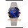Omega Co-Axial Constellation Deux tons Cadran Bleu Bourgogne Réplique miroir 1:1 41MM