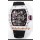 Richard Mille RM38-02 Boitier carbone Bubba Watson Mouvement Tourbillon Nylon noir Réplique miroir à l'échelle 1:1