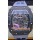 Richard Mille RM011 Felipe Massa Miroir 1:1 Boîtier en carbone forgé noir Bracelet gris