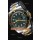 Rolex GMT Masters II acier et or bicolore Or Jaune Montre avec Cadran Vert 