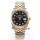 Rolex Super Clone Datejust ETA 3235 Mouvement 36MM Montre Or Rose bicolore Suisse Cadran Noir