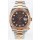 Rolex Super Clone Datejust ETA 3235 Movement 41MM Montre à cadran marron plaqué or rose bicolore