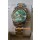 Rolex Datejust M278273 31MM Swiss Replica en or jaune bicolore - cadran à motif vert Qualité miroir 1:1 