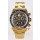 Rolex Daytona Super Clone Artisans De Geneve Montre en or jaune Lunette bleue Montre Skeleton 